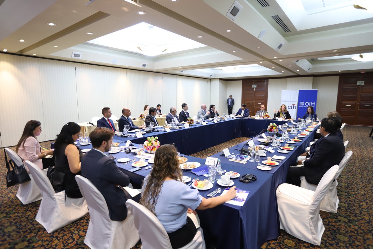 Evidence shows that safe, regular jobs are the best way for migrants to integrate. They’re protected, economies thrive, and home countries benefit from remittances. 

The private sector knows this. Great discussion with partners in #Peru to make this work for all.