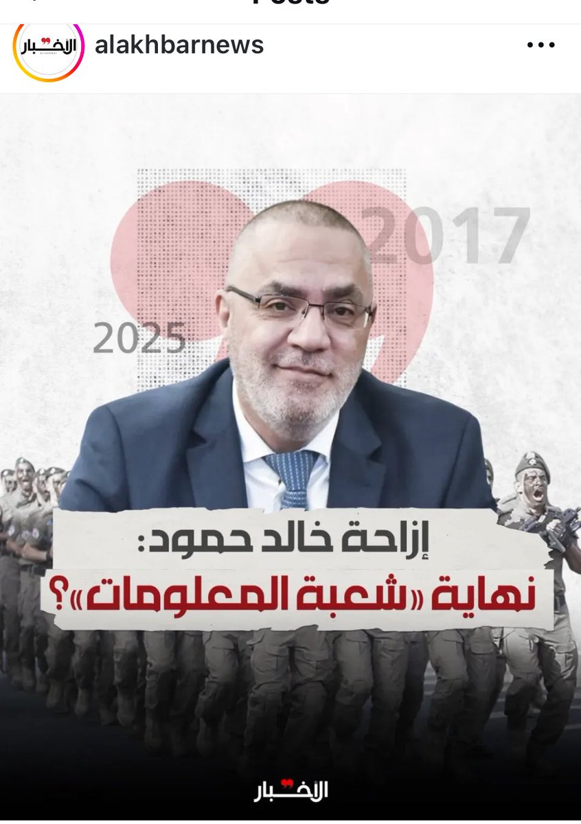 ازاحة افضل الضباط امر غير مقبول في عهد جديد ومفترض اصلاحي. تعرفت على #خالد_حمود لكشف سرقة تمت على مستوى عالي. كتير محاولات صارت للضغط عليه من اعلى المناصب. وكان رفضو التدخلات بيظهر شخص عندو مناقبية وجرئة موصوفة. والقضية صارت بالمحكمة بفضل الأمنيين و شخص متل خالد. ببساطة مش مقبول