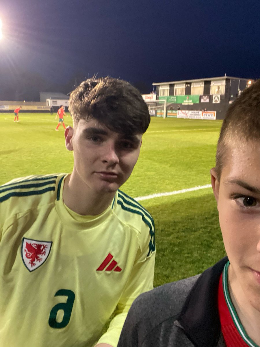 candsj's tweet photo. Wales U19 in Rhyl, shame about the result but William enjoyed ⚽️🏴󠁧󠁢󠁷󠁬󠁳󠁿 https://t.co/i9GpeJSMUO