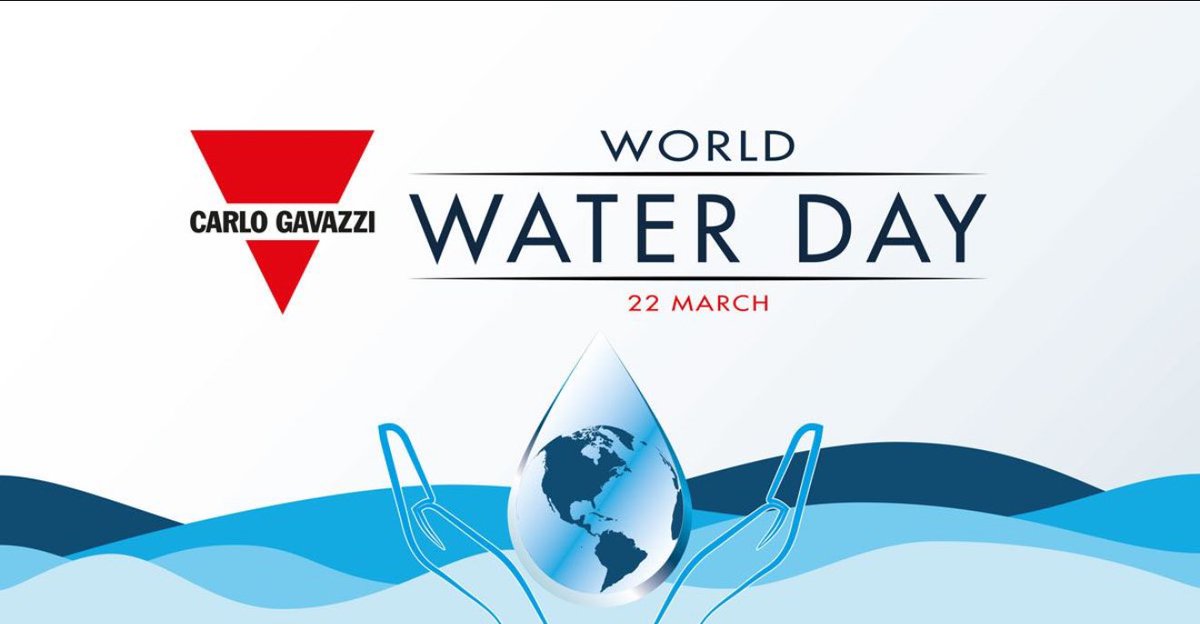 Hoy es el Día Mundial del Agua para recordar a todos la importancia de reducir el desperdicio de agua, detener la crisis mundial del agua y adoptar comportamientos destinados a combatir el cambio climático.

#CarloGavazzi #DiaMundialdelAgua #Sostenibilidad #NetZero