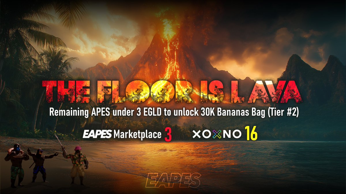 🔥 Top 20 EAPES NFT Sales – A Deep Dive! 🦍💰

The FLOOR IS LAVA contest has sent the EAPES floor price soaring, with huge sweeps &amp; prizes fueling the action. But what about the top sales ever?

I'm breaking down the biggest EAPES trades in history for The Tribe below! 👇

#EAPES