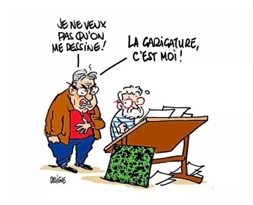 Mélenchon, l'homme de toutes les diatribes, des excès langagiers et de la mémoire sélective est de plus en plus suffisant, méprisant envers les journalistes... et tous les autres.
Il abime la gauche.