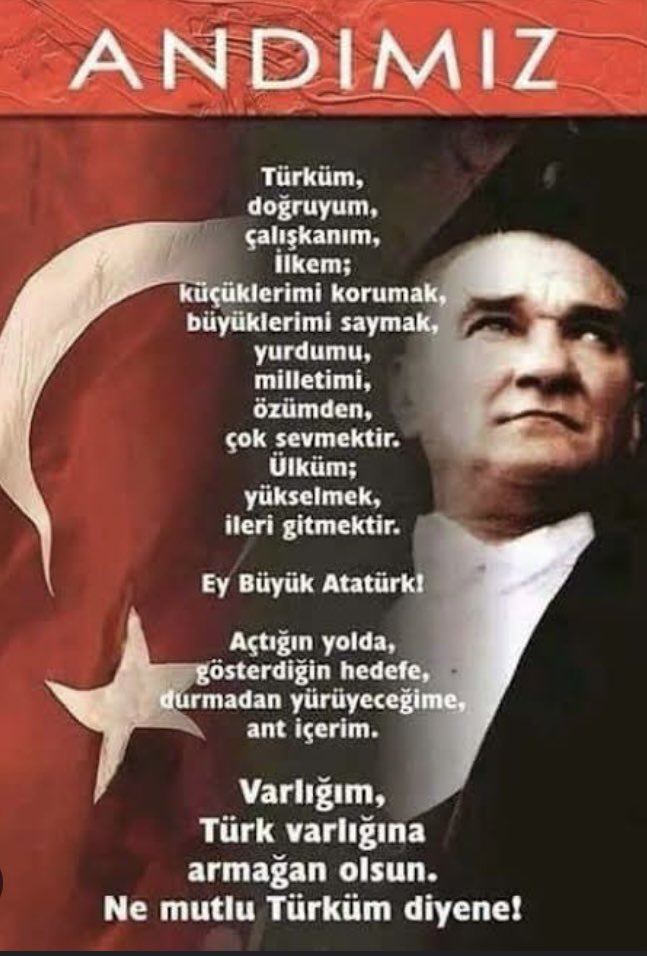 Ne mutlu Türküm diyene !
🇹🇷 🇹🇷 🇹🇷