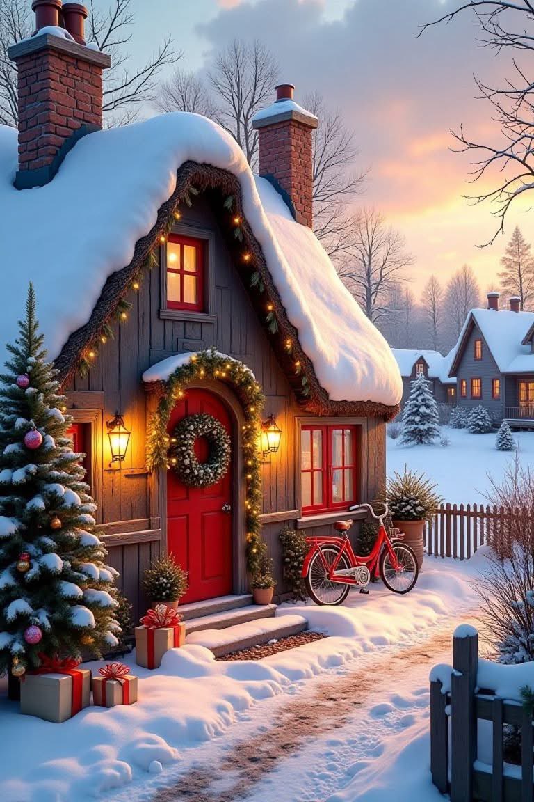 LuThnhNgh1's tweet image. Christmas and the snow , such a beautiful time of the year .