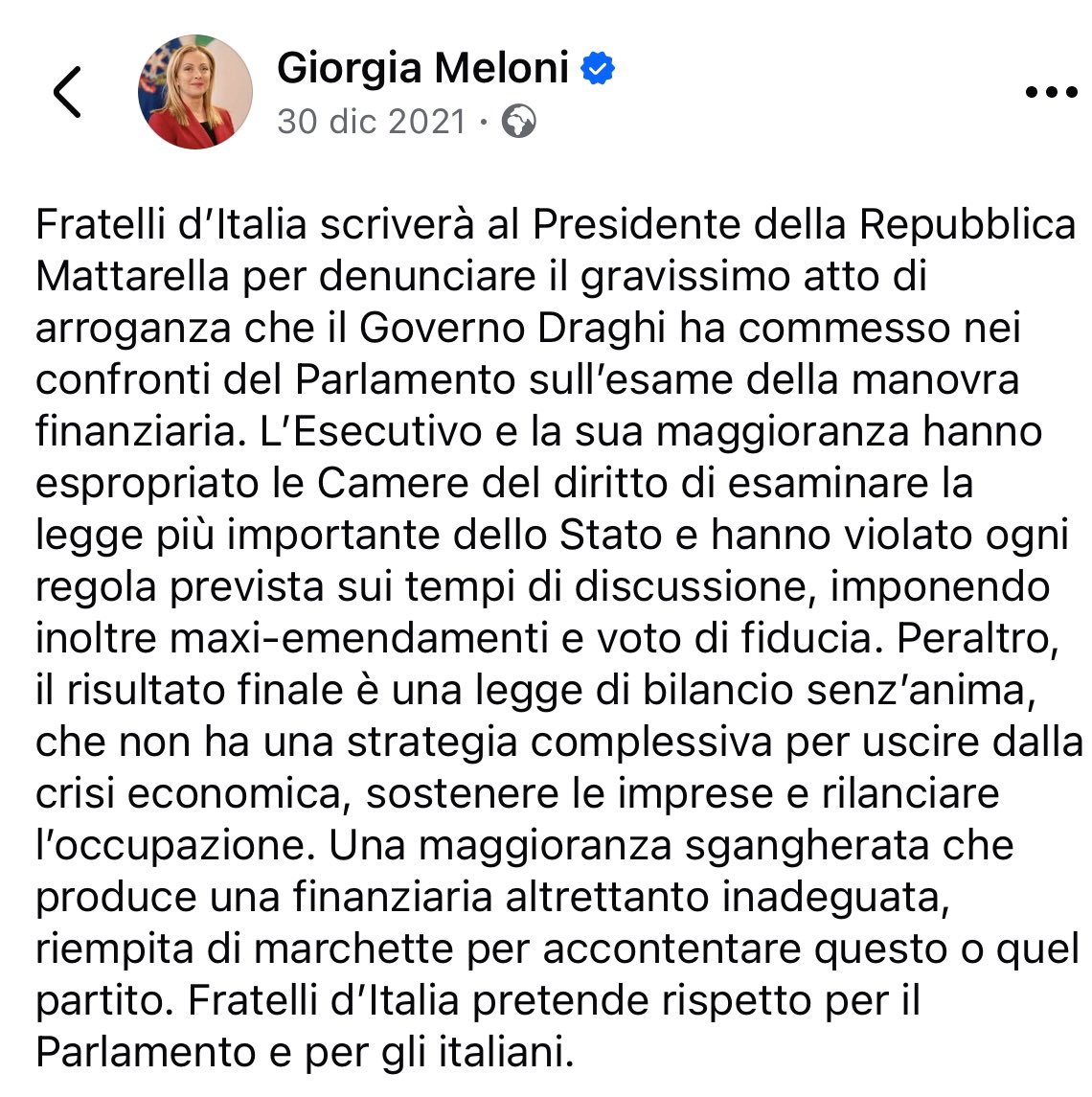 SabinaCusin's tweet image. Tutte le &quot;sue&quot; #manovre sono &quot;passate&quot; con voto di #fiducia e senza discussione in Aula.