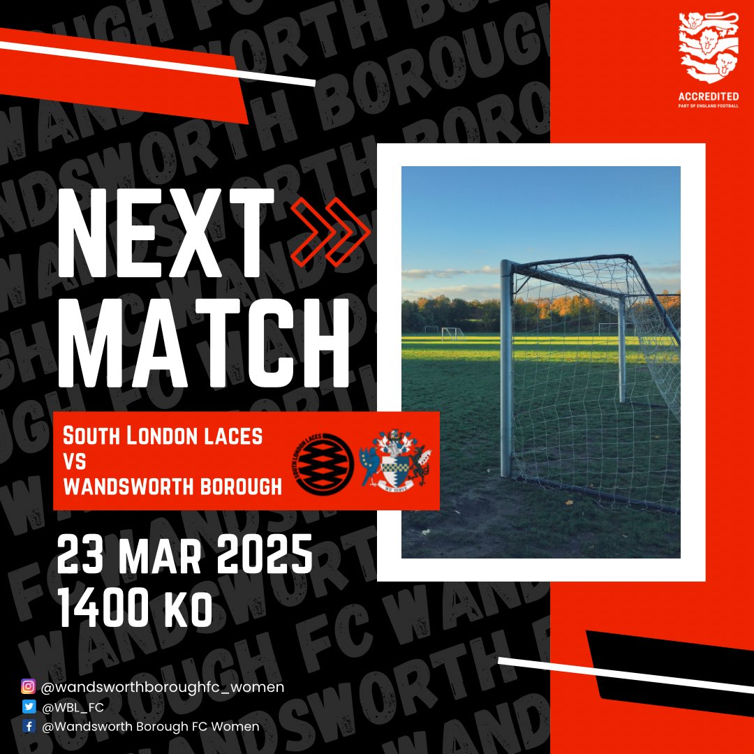 Back in action this weekend as we make a short trip away to @southlondonlacesfc 

Let’s go Boro ❤️🖤