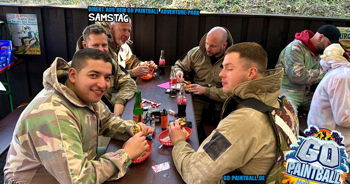 SAMSTAG 22.03.2025 Hallo liebe Gäste, Freunde und Paintball-Fans,

was für ein geiles Wetter! Der Go Paintball Adventure Park hat heute wieder seine Tore geöffnet – und das bei strahlendem Sonnenschein!
go-paintball.de/samstag-22-03-…