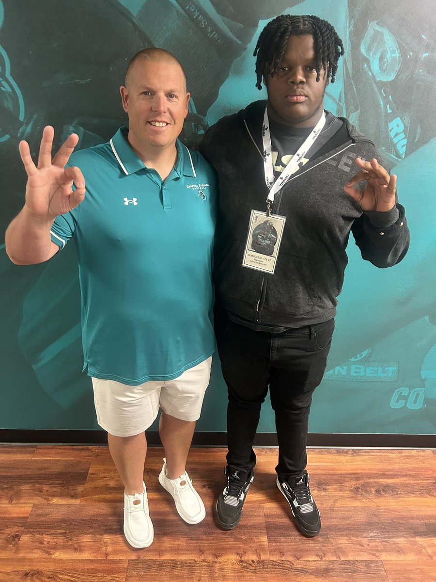 #AGTG Blessed to receive my 3rd D1 offer from Coastal Carolina University <a href="/CoachDWarehime/">Derek Warehime</a>