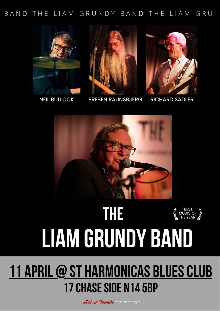 Thanks to all who came to our sold out show in Soho. @rmsadler and myself really appreciated the turnout and the kind comments. It was a great night! Thanks. Next band gig is at stharmonicas.co.uk on 11th April! See you there!