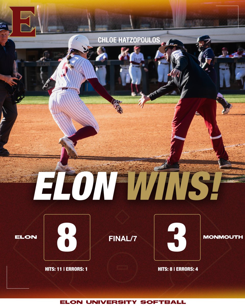 BALL GAME!!

The Phoenix clinches its third straight CAA series with the 8-3 win over the Hawks today!

#EUSB 🥎 #Team48