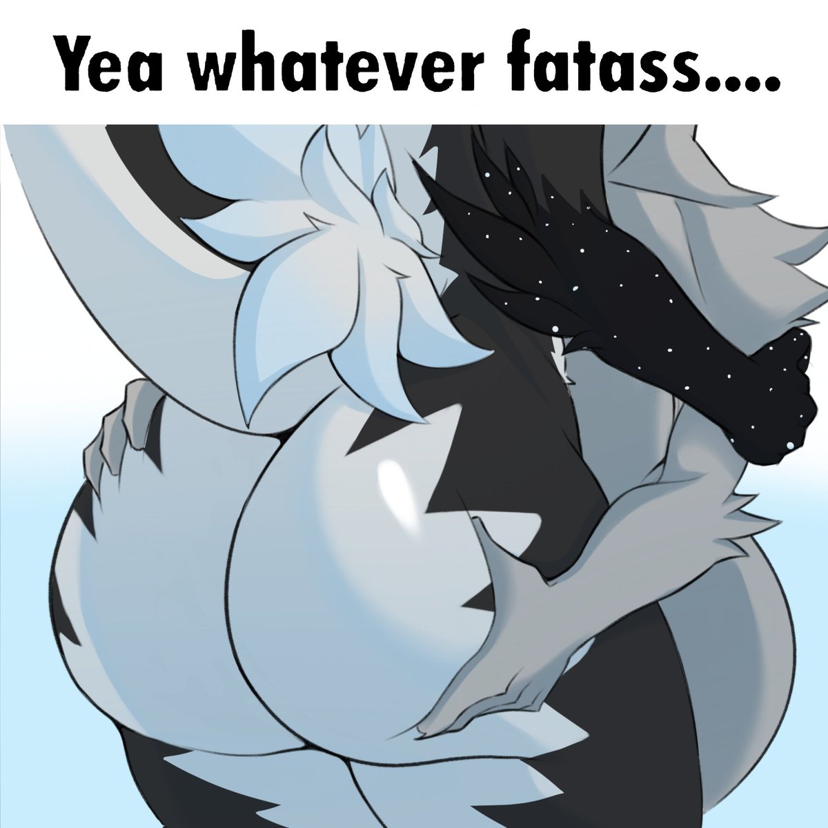 Art by <a href="/GloomyBunnyArt/">Gloomy B. Unny</a> 
I wanted this meme as art and now I do lol :3
Thanks to Gloomy🩵