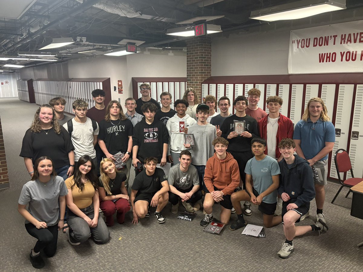 Recently had our end of year banquet and couldn’t ask for more from this crew. Thank you to our seniors for everything you have done for our program. We are excited for the future of Danville Wrestling!