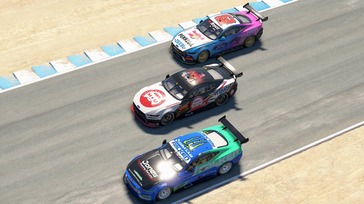Q: P1
R1: P1
R2: P5
R3: P1

Another messy Race 2. I need to change the way I race people, because the pace deficit makes it incredibly easy to accidentally kill other cars in reverse grid races. Nice to walk away with 2 W's but this one just doesn't feel good.