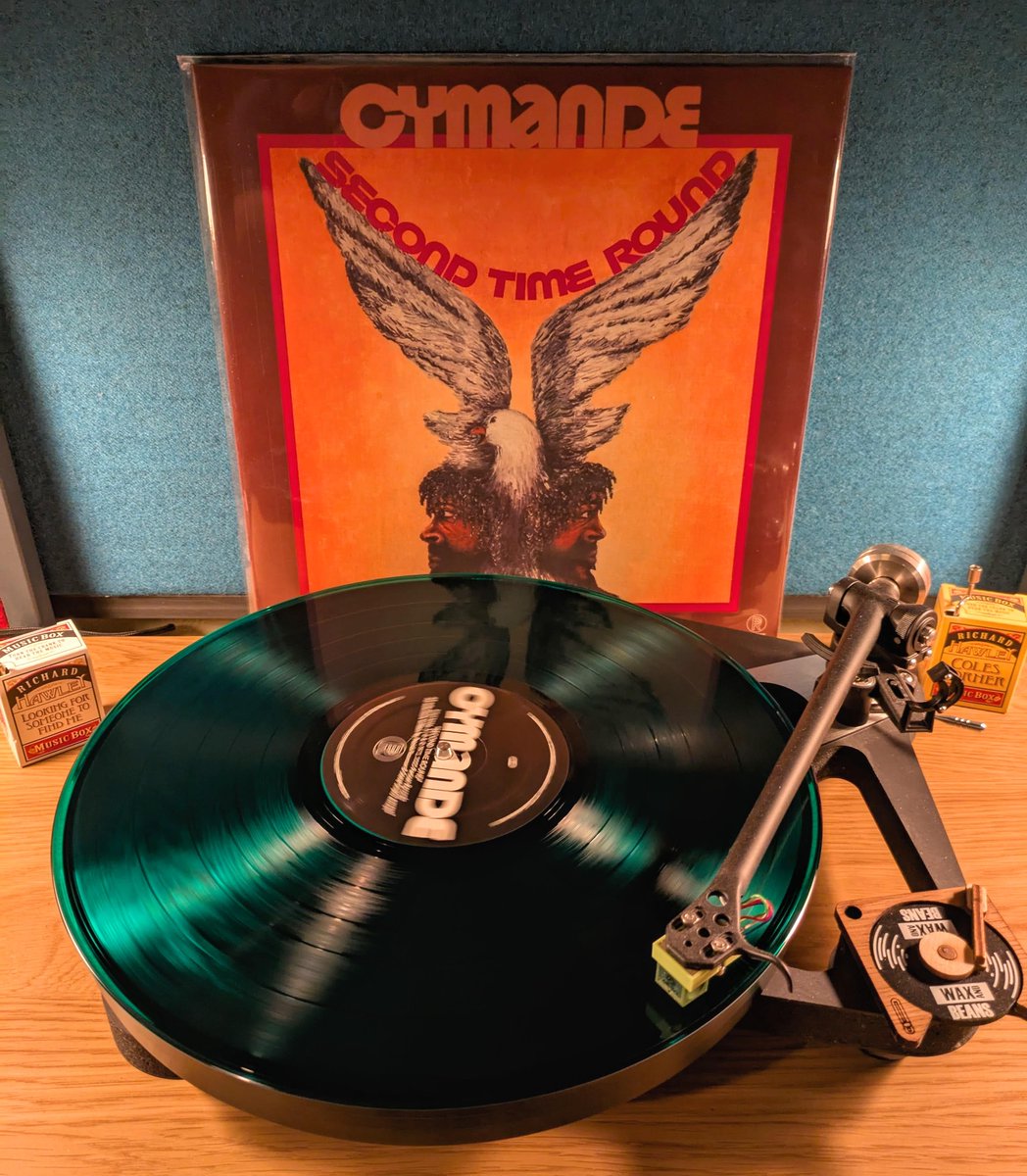 wildrossendale's tweet photo. Cymande - Second Time Round 1973 (2023)

Good sounding vinyl with a great soundstage. Only caught up with this music recently. 
Old guys relaxed in what they do.  
Has a touch of Ezra Collective. 
Seemed bigger in US despite birthplace. 
 #Cymande #VinylCommunity #NowPlaying https://t.co/7p6uHNNz9t
