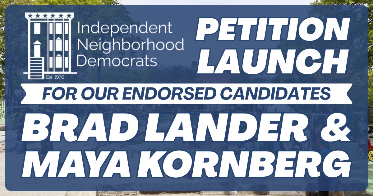 Independent Neighborhood Democrats tweet media
