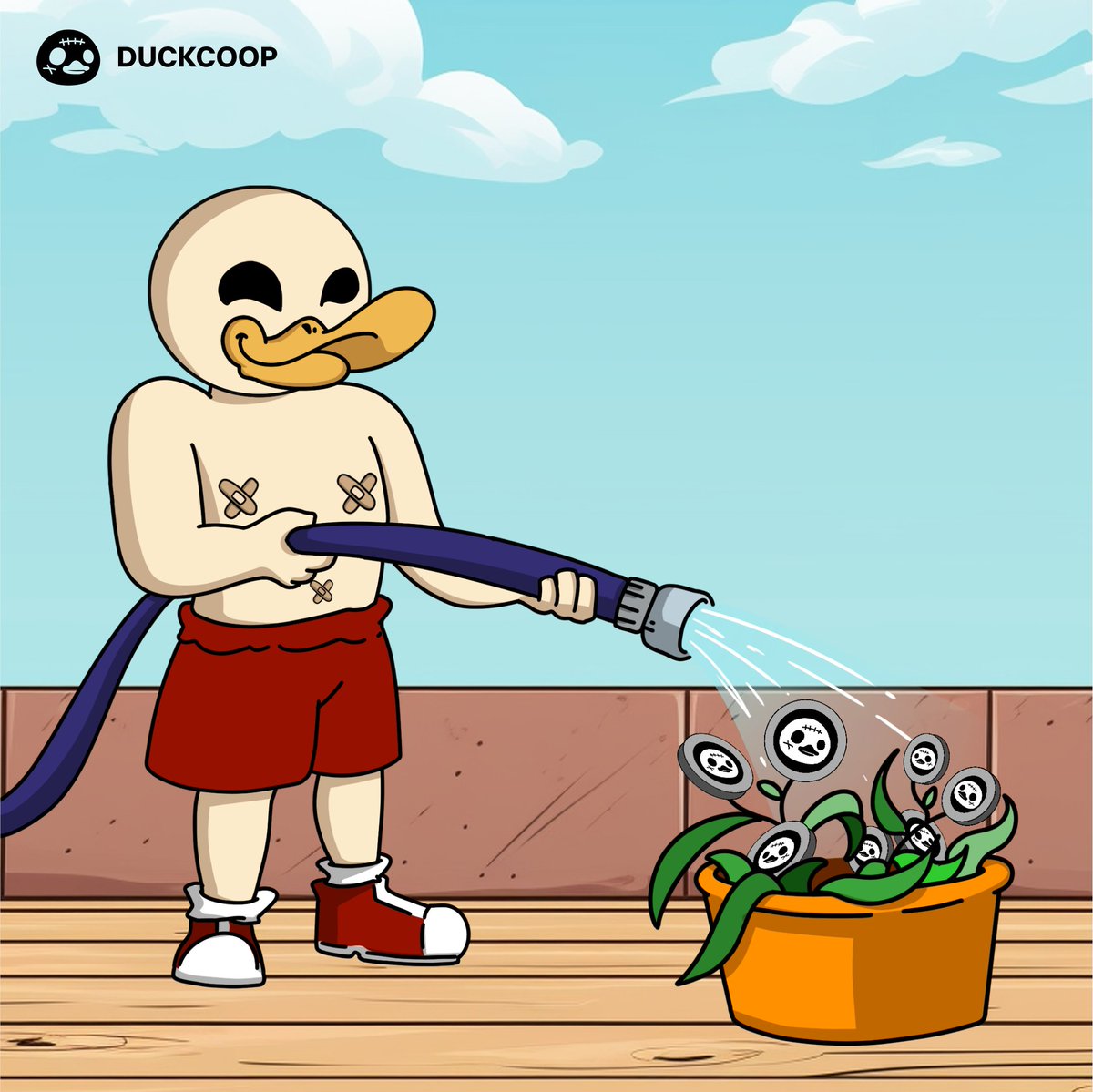 Planting $DUCKS flowers on a Sunday like a true legend. 🌱🦆😎

🎮 Gaming, Events, FREE $DUCKS: t.me/duckscoop_bot/…

#DuckCoop #DUCKS