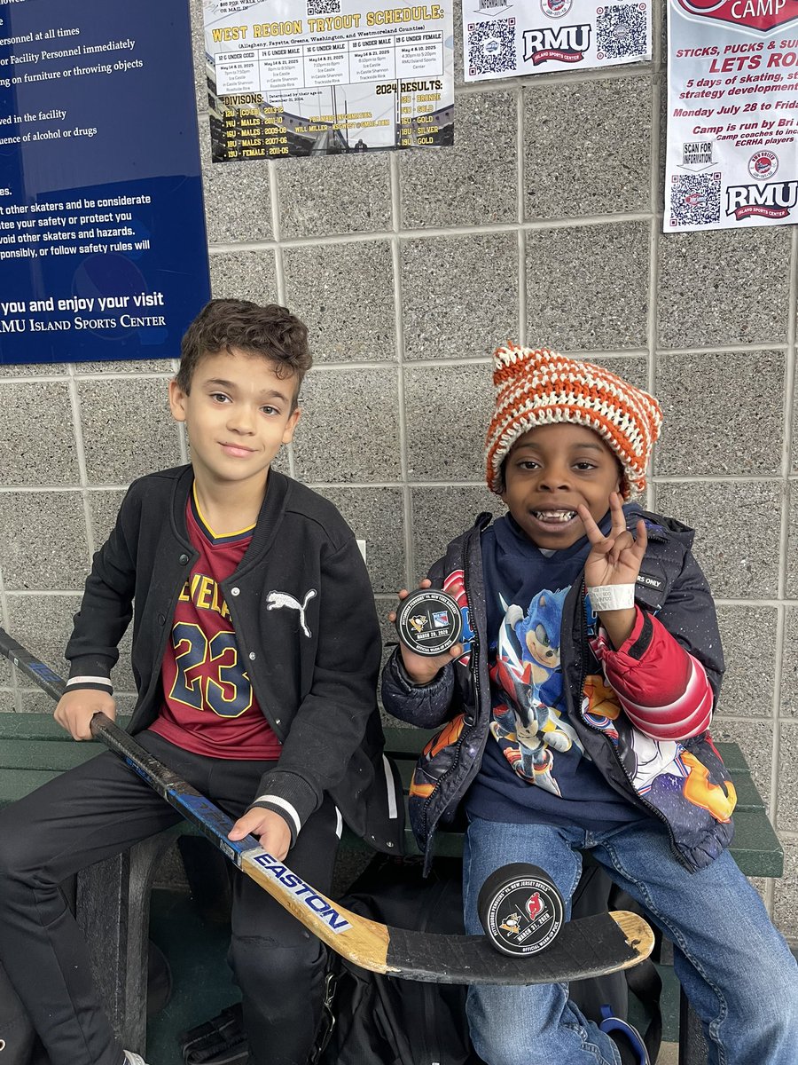 IcePittsburgh's tweet image. Thank you to the @pensfoundation for donating warm-up pucks! ๐