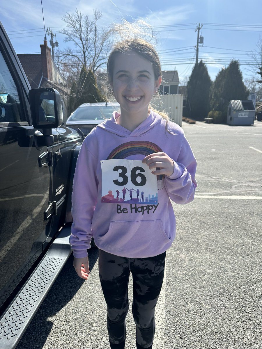 P’s first road race to support <a href="/NausetHS/">Nauset Regional High School- Maximizing Potential</a> Hope Squad and NHS 🫶 🌈