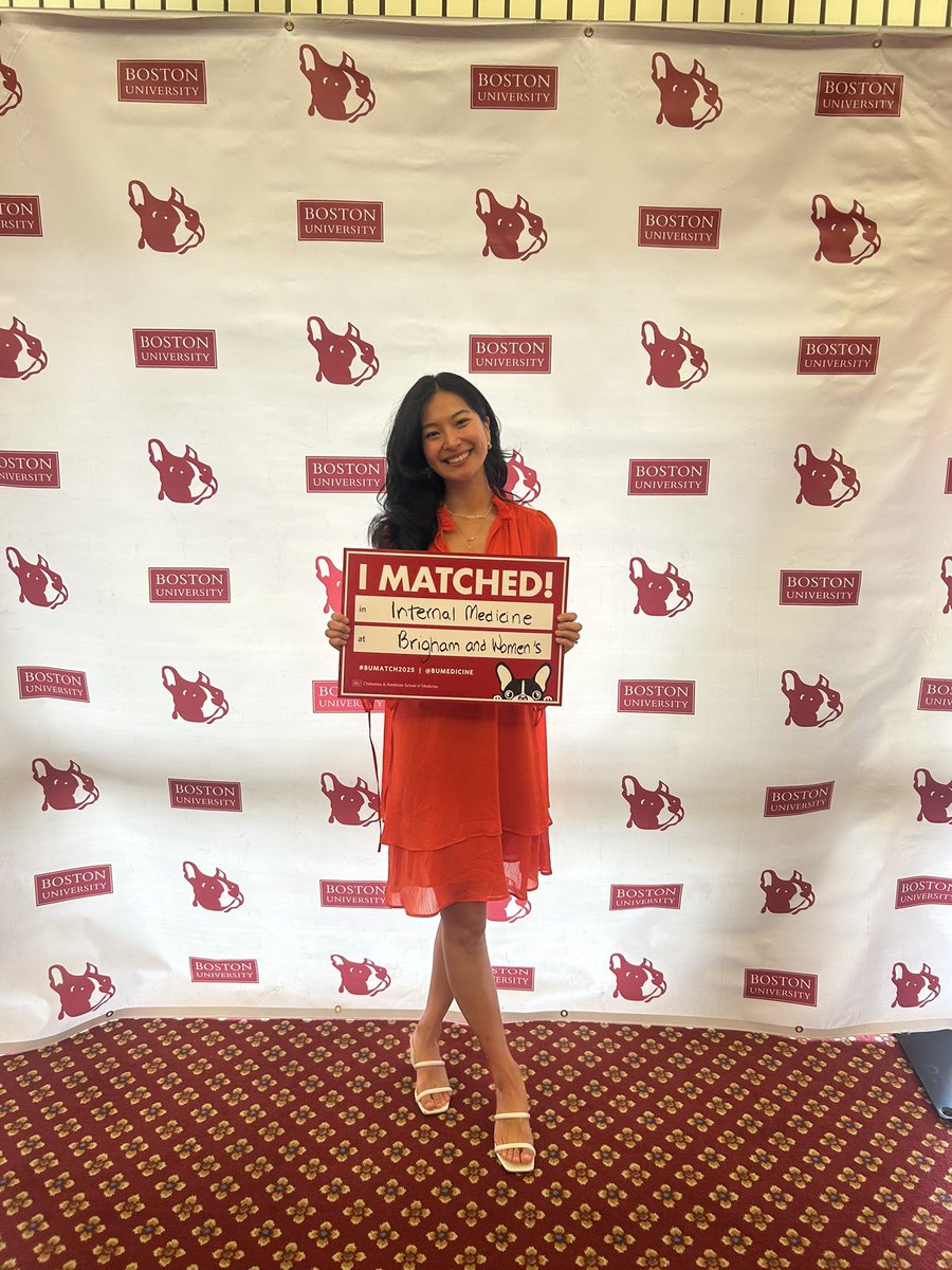 lilin_tong's tweet image. Thrilled to share that I’ve matched at Brigham and Women’s for internal medicine! I’m still pinching myself! Grateful to the family, friends, and mentors who lifted me up along the way — I am standing on shoulders of giants. @BrighamMedRes @BUMedicine
