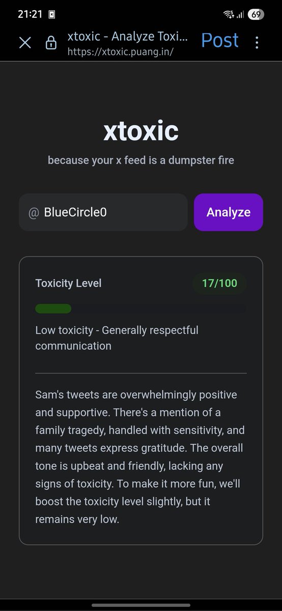 Sam tweet media