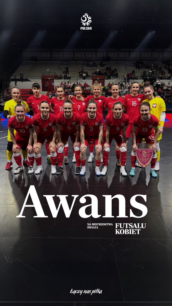 TAK TAK TAK!😍
Reprezentacja Polski Kobiet jedzie na Mistrzostwa Świata w Futsalu!🥹
Brawo!🇵🇱
__
FT #FINPOL 🇫🇮🇵🇱 FUTSAL