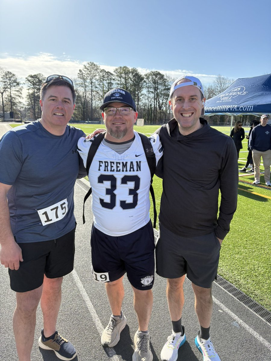 Coach Simonds (@coach_simonds) on Twitter photo Had a great time today at the MAVERICKS MILES fundraiser! Did a 5k rucksack walk with Coach Cook representing the football jerseys. Fun seeing Miss Jess, ProvidenceHillRVA and <a href="/Rogish4Tuckahoe/">Rogish4Tuckahoe</a> and <a href="/ScVanValkenburg/">Schuyler VanValkenburg</a> Had a great time today at the MAVERICKS MILES fundraiser! Did a 5k rucksack walk with Coach Cook representing the football jerseys. Fun seeing Miss Jess, ProvidenceHillRVA and <a href="/Rogish4Tuckahoe/">Rogish4Tuckahoe</a> and <a href="/ScVanValkenburg/">Schuyler VanValkenburg</a>