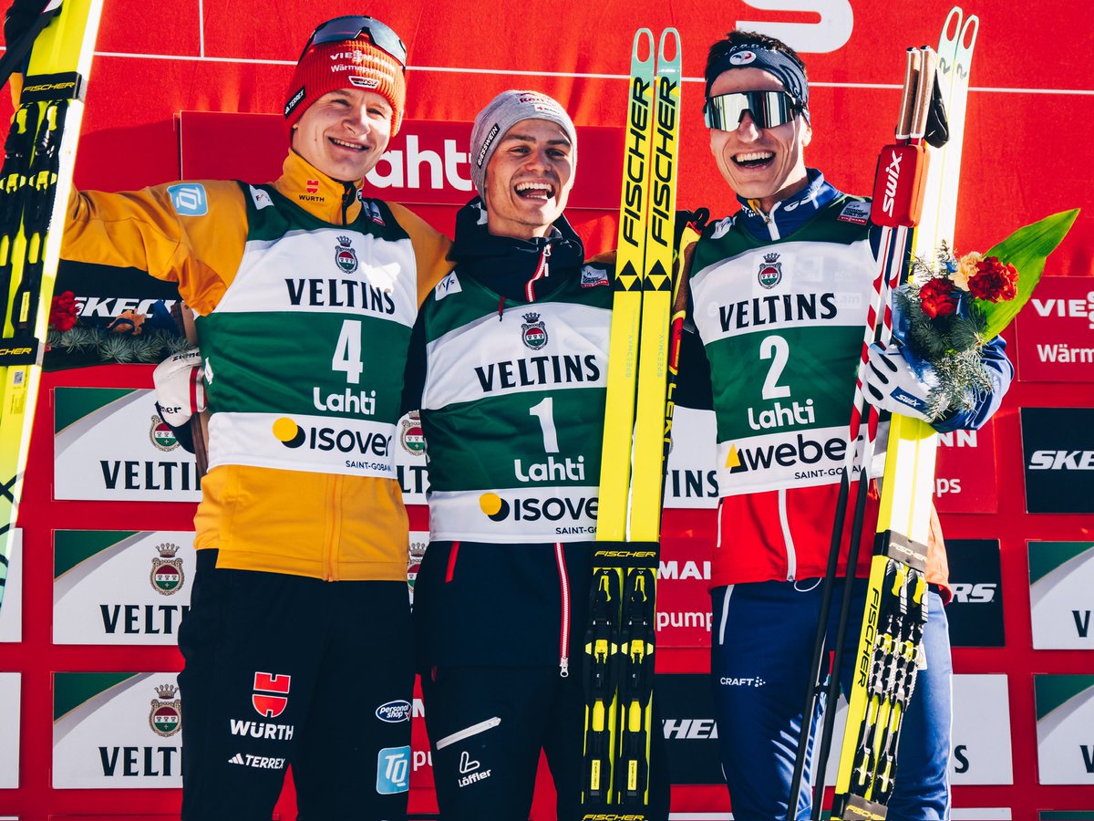 Men’s Nordic Combined Gundersen today’s TOP 3

🥇Johannes Lamparter 🇦🇹
🥈Julian Schmid 🇩🇪
🥉Laurent Muhlethaler 🇫🇷

Congrats!

📸 Tiina Inkiläinen

#lahtiskigames #salpausselänkisat #fisnoco #yhdistetty