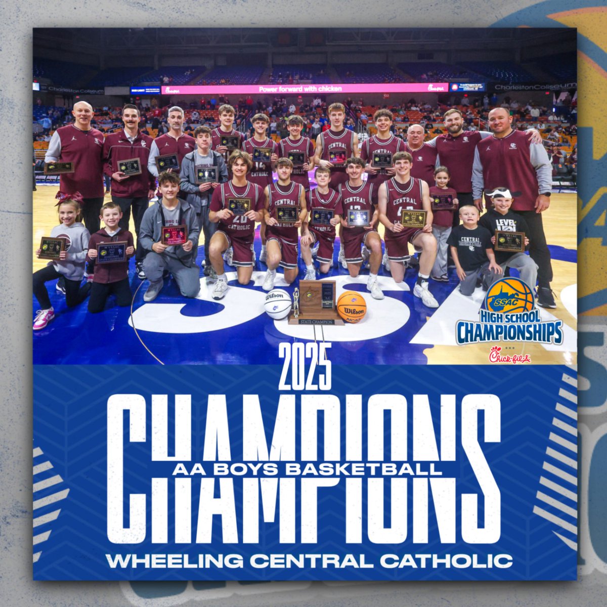 Class AA Champions: Wheeling Central Catholic