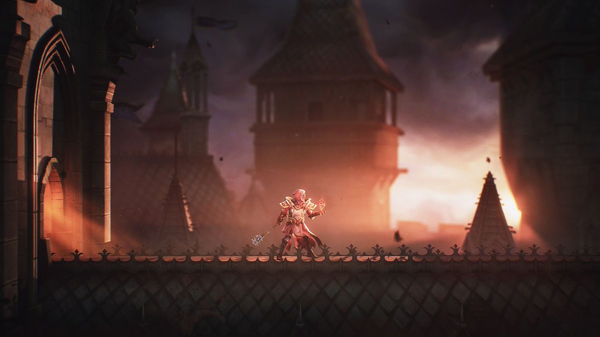 MandragoraGame's tweet photo. Crimson City, the only haven of light left in a world falling to the forces of darkness. Protect it at all costs, Inquisitor! https://t.co/6dydCwZJcr