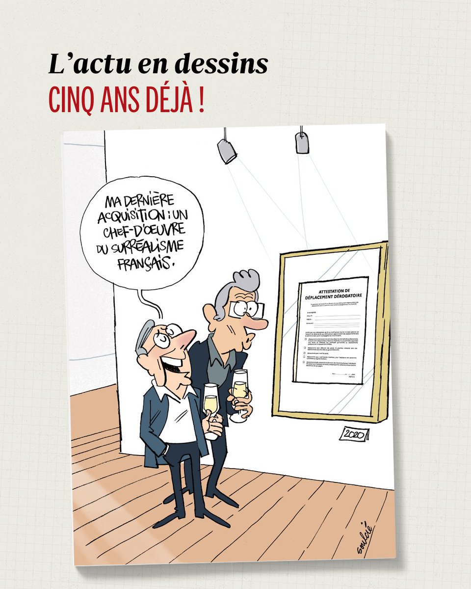 MarianneleMag's tweet image. 🖍️ L'actu vue par Soulcié
#covid19 #confinement #attestation