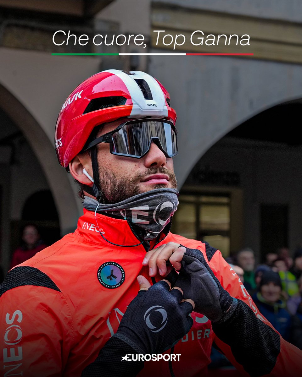 Eurosport_IT's tweet photo. Appreciation post per la Milano-Sanremo immensa di Pippo Ganna 🇮🇹 https://t.co/l9g5J1xtLA