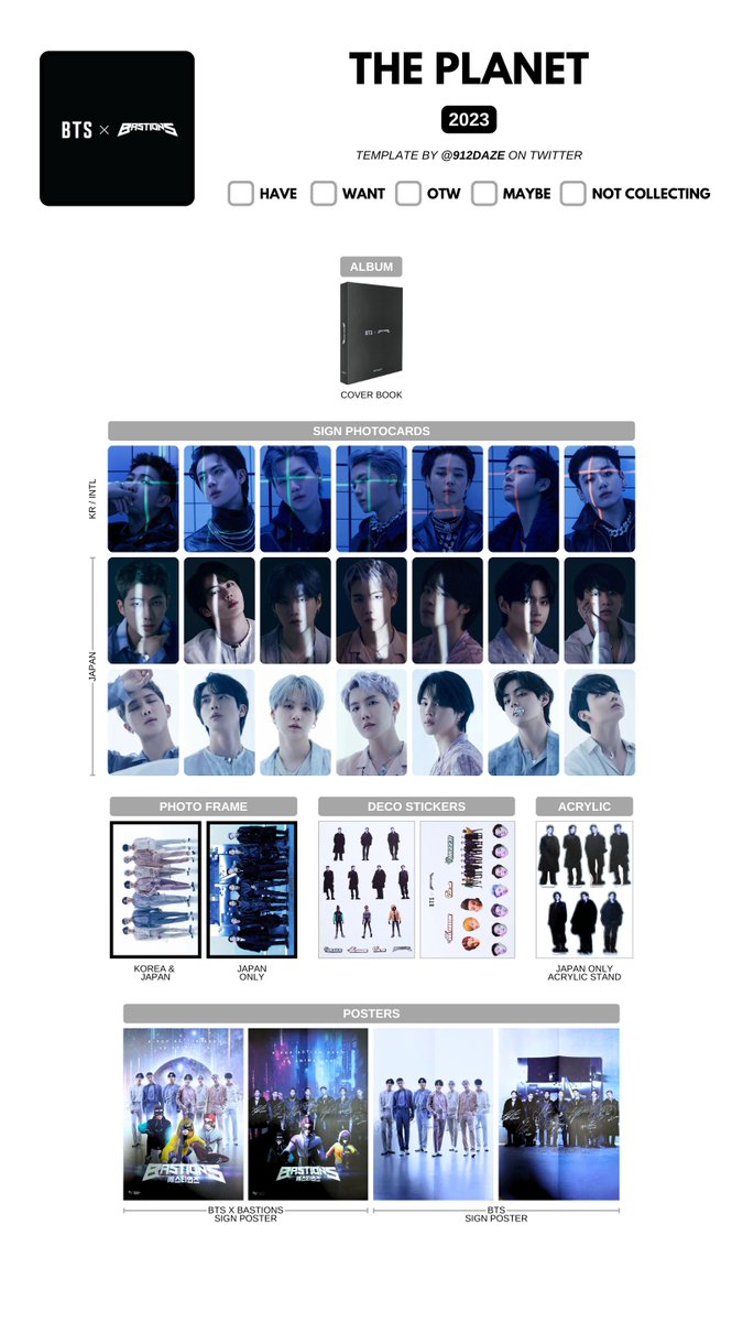 BTS X BASTIONS THE PLANET 10個セット BTS主題歌「THE PLANET」収録＆日本オリジナル特典も、韓国アニメ