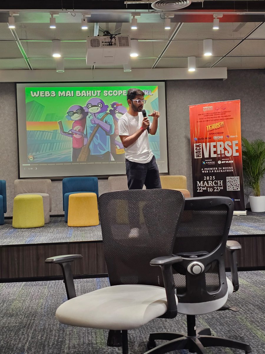 web3withsingh's tweet image. HackVerse25&apos; it izzz! 
Nicely described the difference between  community and tech.
Great session!!!

@hack_verse @wh_india