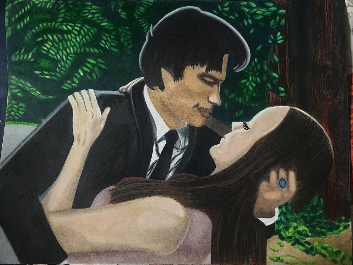 Fan Art of Damon &amp; Elena's last dance from The Vampire Diaries - I'm Thinking of You All the While 🖤
<a href="/iansomerhalder/">Ian Somerhalder</a>