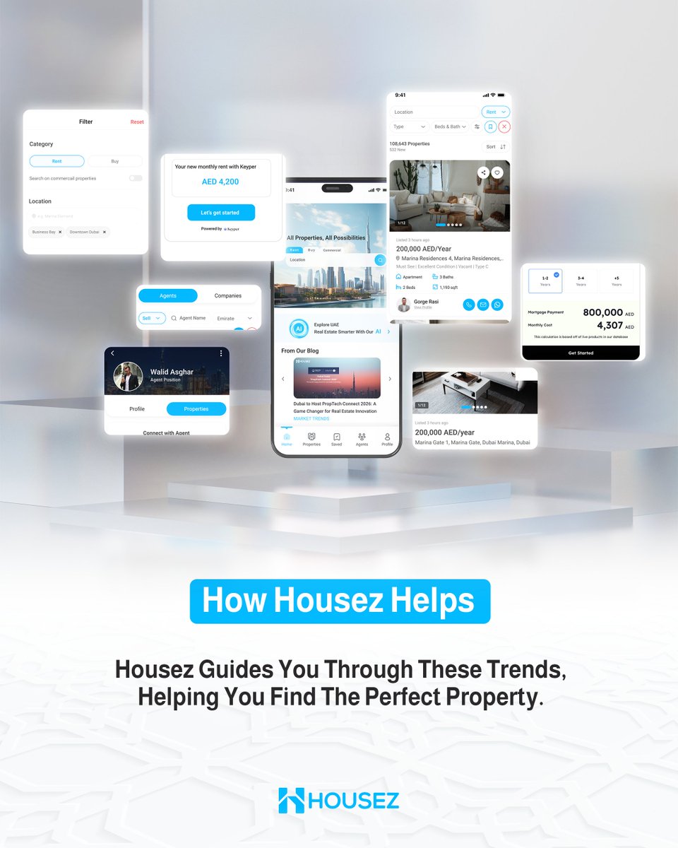 housezAE's tweet image. ✨🔎Housez guides you through these trends, helping you find the perfect property🏠✨

#Housez #Ramadan #SmartPropertySearch #HousezApp #FindYourDreamHome #PropertyInUAE #smarthome #househunting