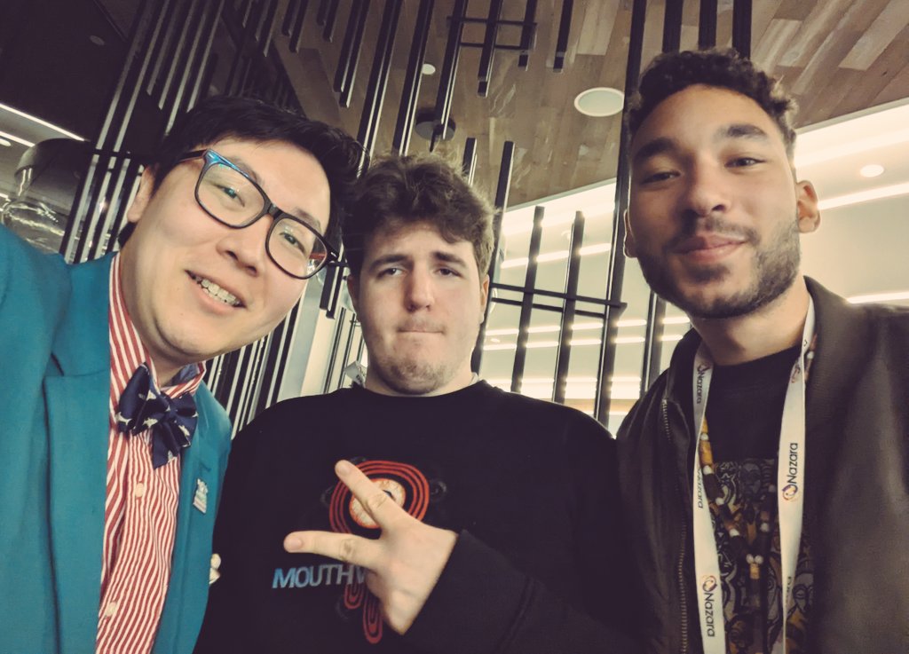 Zhenghua Yang (Z) 🔜 LVL UP EXPO (@zhenghuayang) on Twitter photo Great time with great friends.
GDC #12 in the books, see you next time SF! ✌️
<a href="/ArknightsEN/">Arknights_EN</a> <a href="/cinnadev_/">Sev</a> <a href="/starlingoboe/">starling 🦆</a> <a href="/moonana_/">Nana ナナ Moon 🌙 ▶️ WISHLIST KEYLOCKER!</a> #GDC2025 Great time with great friends.
GDC #12 in the books, see you next time SF! ✌️
<a href="/ArknightsEN/">Arknights_EN</a> <a href="/cinnadev_/">Sev</a> <a href="/starlingoboe/">starling 🦆</a> <a href="/moonana_/">Nana ナナ Moon 🌙 ▶️ WISHLIST KEYLOCKER!</a> #GDC2025