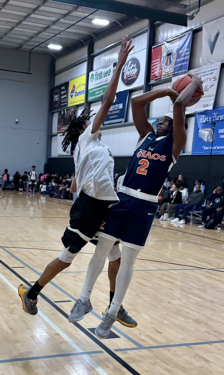 Team Choas 5’9 2028 Patrick Steptoe (VES) off to a hot start.  He can blow by you in the blink of an eye!  Shifty, slasher type is strong and can score from all levels.  We featured Patrick last March!  #BigShots #RalphSampsonTipoff <a href="/BigShotsToday/">Hit The BIG SH🏀TS</a> <a href="/BigShotsGlobal/">BIG SH🏀TS</a>
