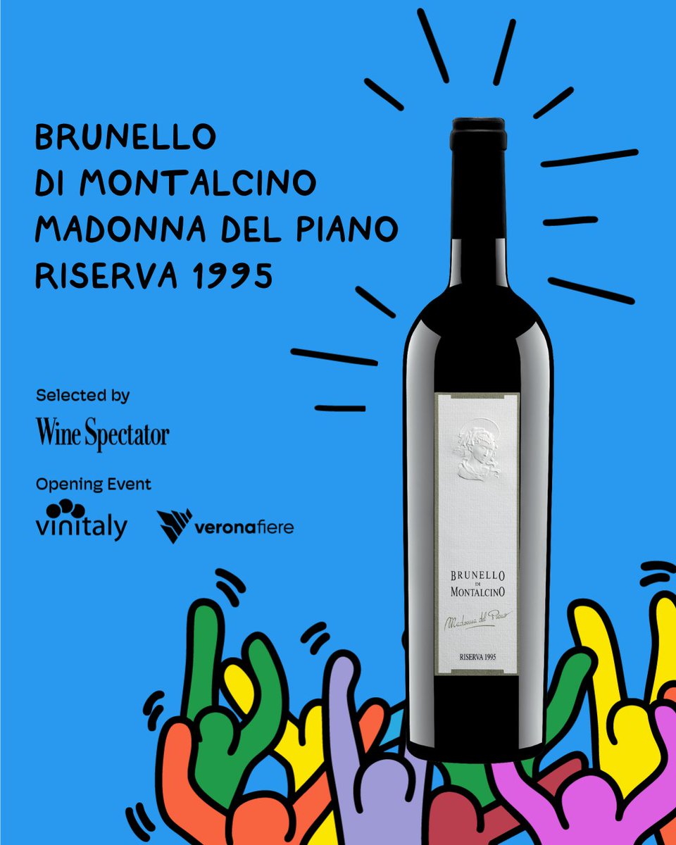 MyOperaWine's tweet photo. Here is one of the “Finest Italian Wines” selected by Wine Spectator for #OperaWine2025, produced by Valdicava.
#ItalianWinery #ItalianWine #VinoItaliano #WineSpectator #OperaWine #Vinitaly2025 #BestItalianWines https://t.co/vwEa4VxmlF