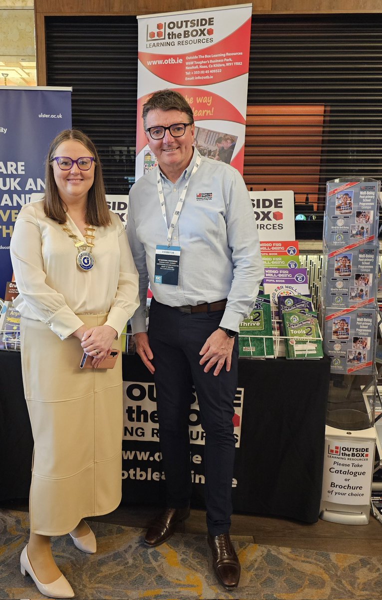 Great to meet IGC President Caitriona Rodgers at the IGC Annual Conference in Mullingar - a class act. <a href="/Instgc/">IGC</a>