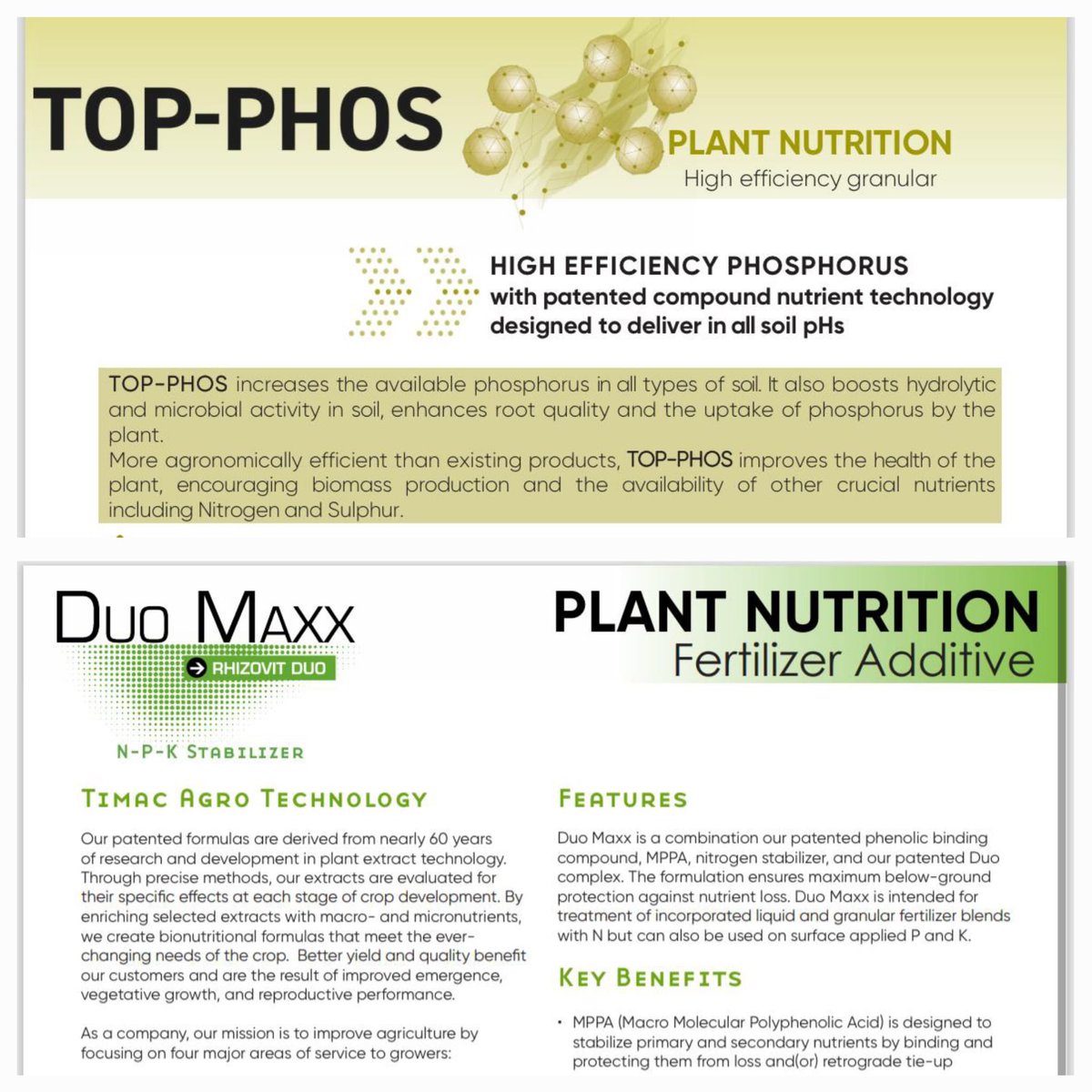 Matthewmophead's tweet image. Phos is part of the plants DNA structure.  With more phos AVAILABLE at a young stage in the plants life, is going to benefit the crop at maturing. Timac Agro preventing tie will set you up for successes at no added cost. Take the cost out of 2025. We are here to Farm the future.