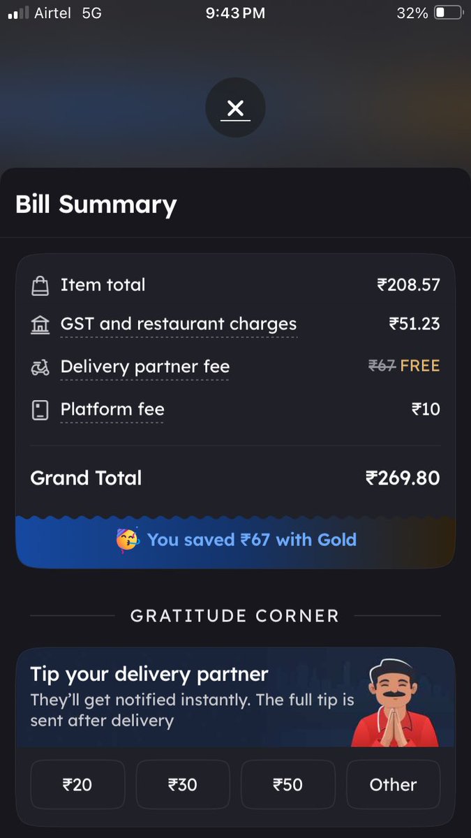 ravikanthVC's tweet photo. @GST_Council  can @zomato add GST on food with the @KFC_India themselves dont charge? And what is this hidden restaurant charges and what GST zomato paying? https://t.co/Uhz03Z2Dhc