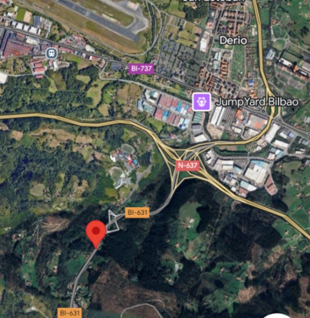 BomberosBizkaia's tweet image. Accidente de tráfico Bi631 #Santo Domingo #Zamudio #Bberos
Trafiko istripua Bi631 Zamudion #Suhiltzaileak
@trafikoaEJGV