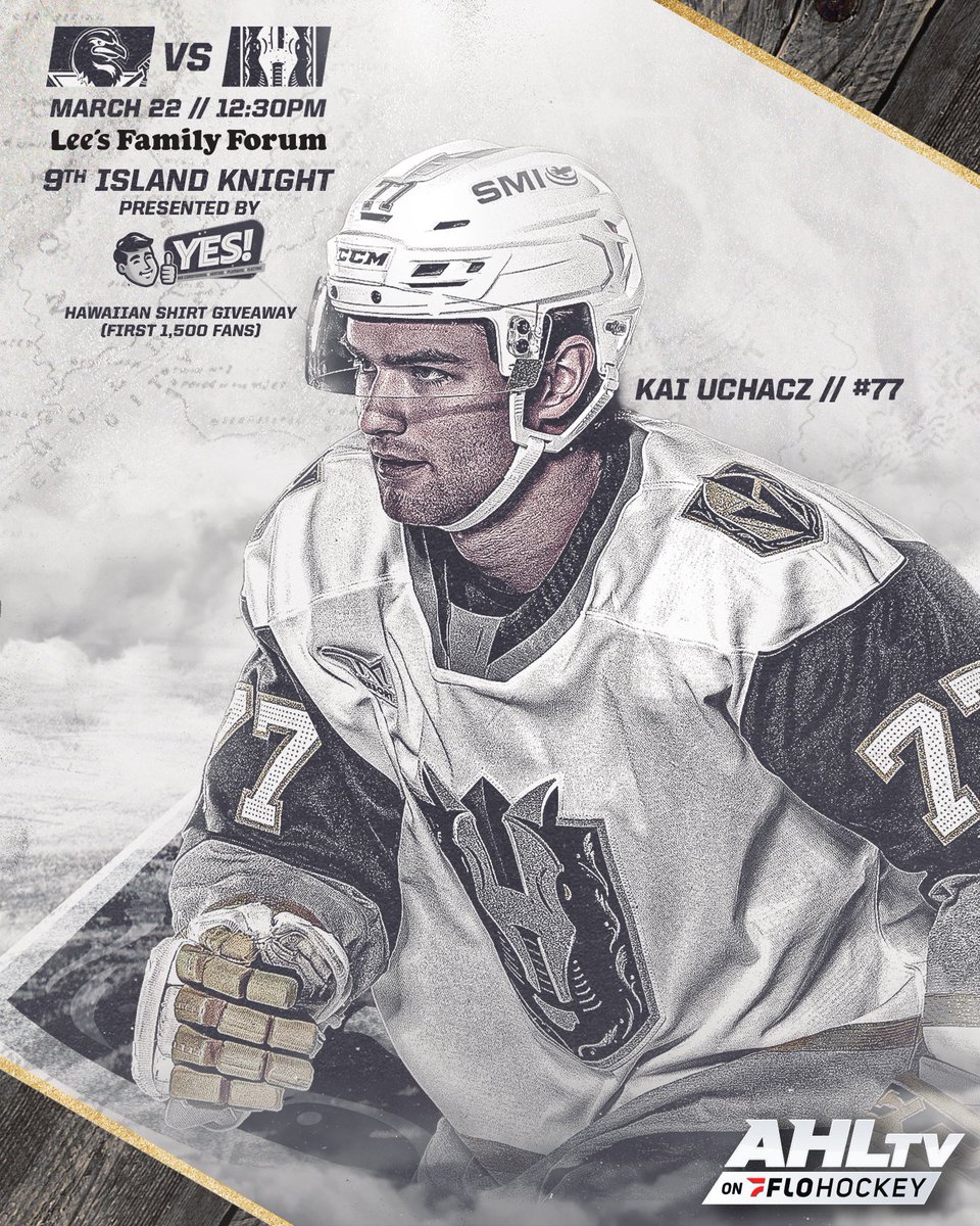 ready to celebrate 9th Island Knight! 🌺

📺: flosports.link/3WWSuZe
📻: <a href="/1230TheGame/">1230 The Game</a> 
🎟️: vgk.io/re5lQ