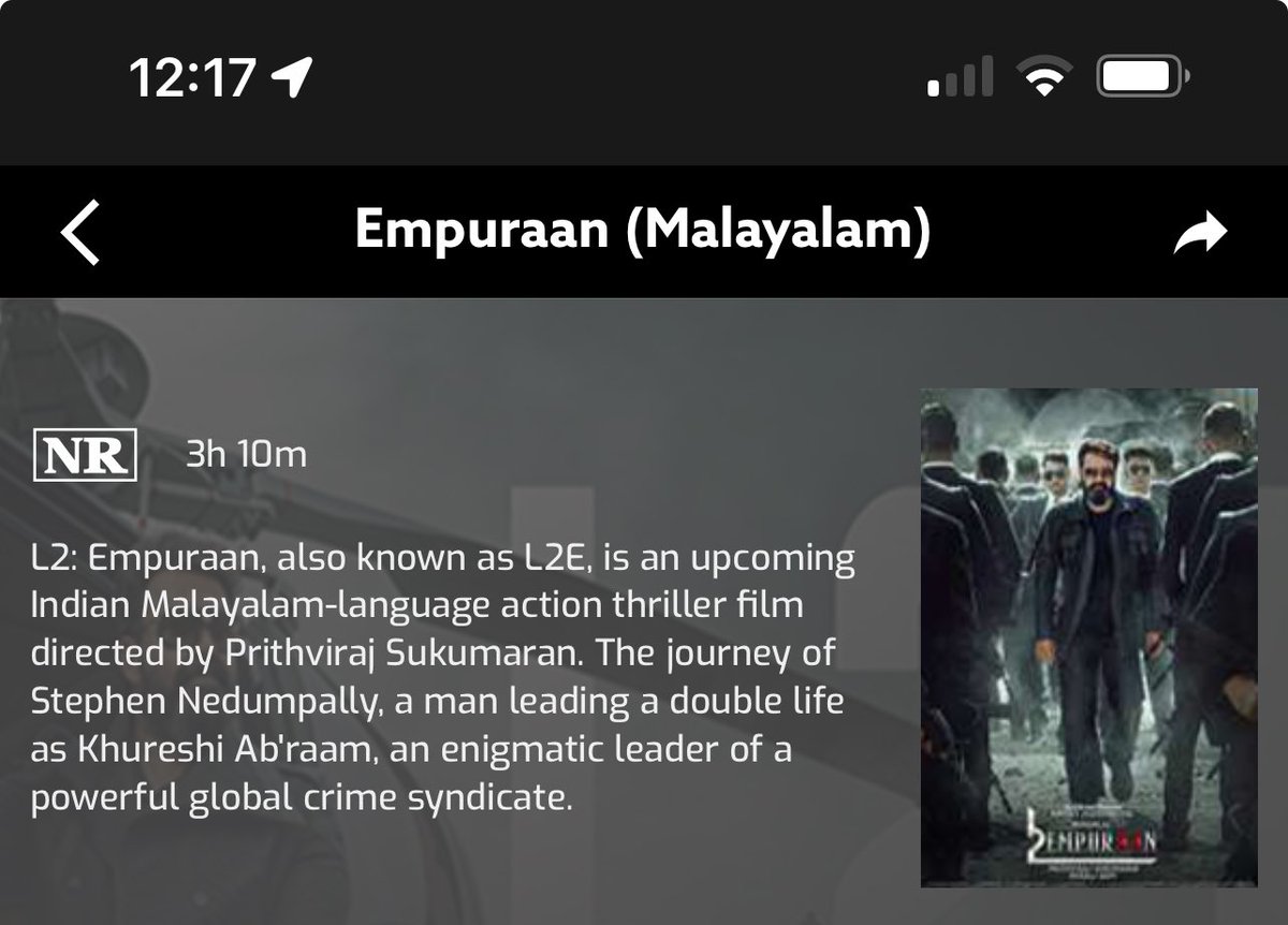 thalaivan_irrkn's tweet image. ⁦@MohanlalMFC⁩ looks like it is a 3 hrs run time