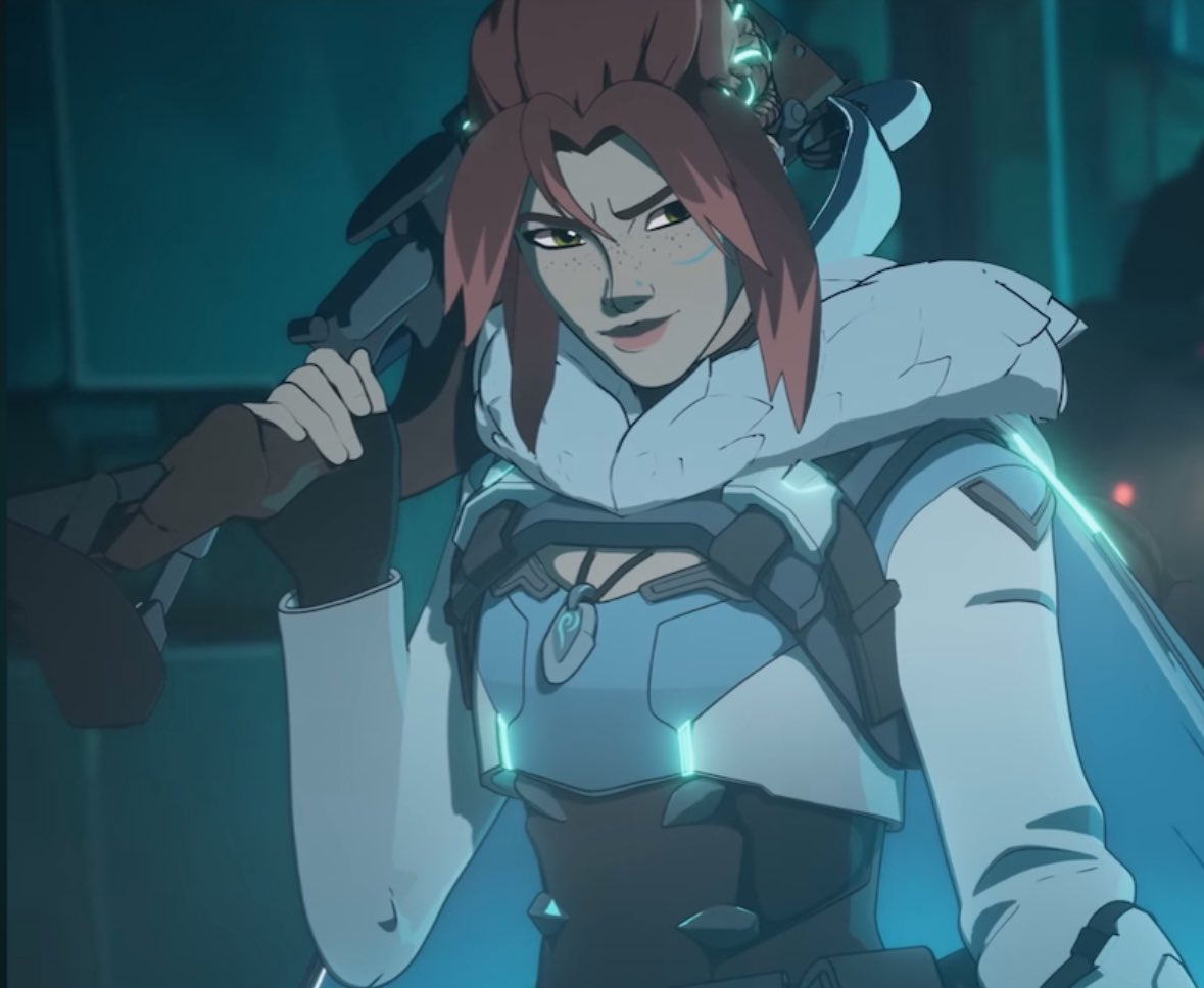 BITT3RSUIT3's tweet image. {T H R E A D} Freja pfp from Overwatch