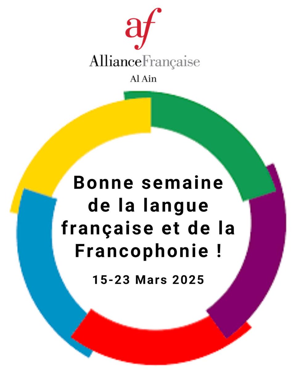 Joyeuse Semaine de la Francophonie !✨ 

Le français, c’est plus qu’une langue, c’est une culture, une histoire et une communauté de plus de **320 millions de locuteurs** à travers le monde ! 🌍💙 

#semainedelafrancophonie #languefrançaise #fiertéfrancophone #francophonie