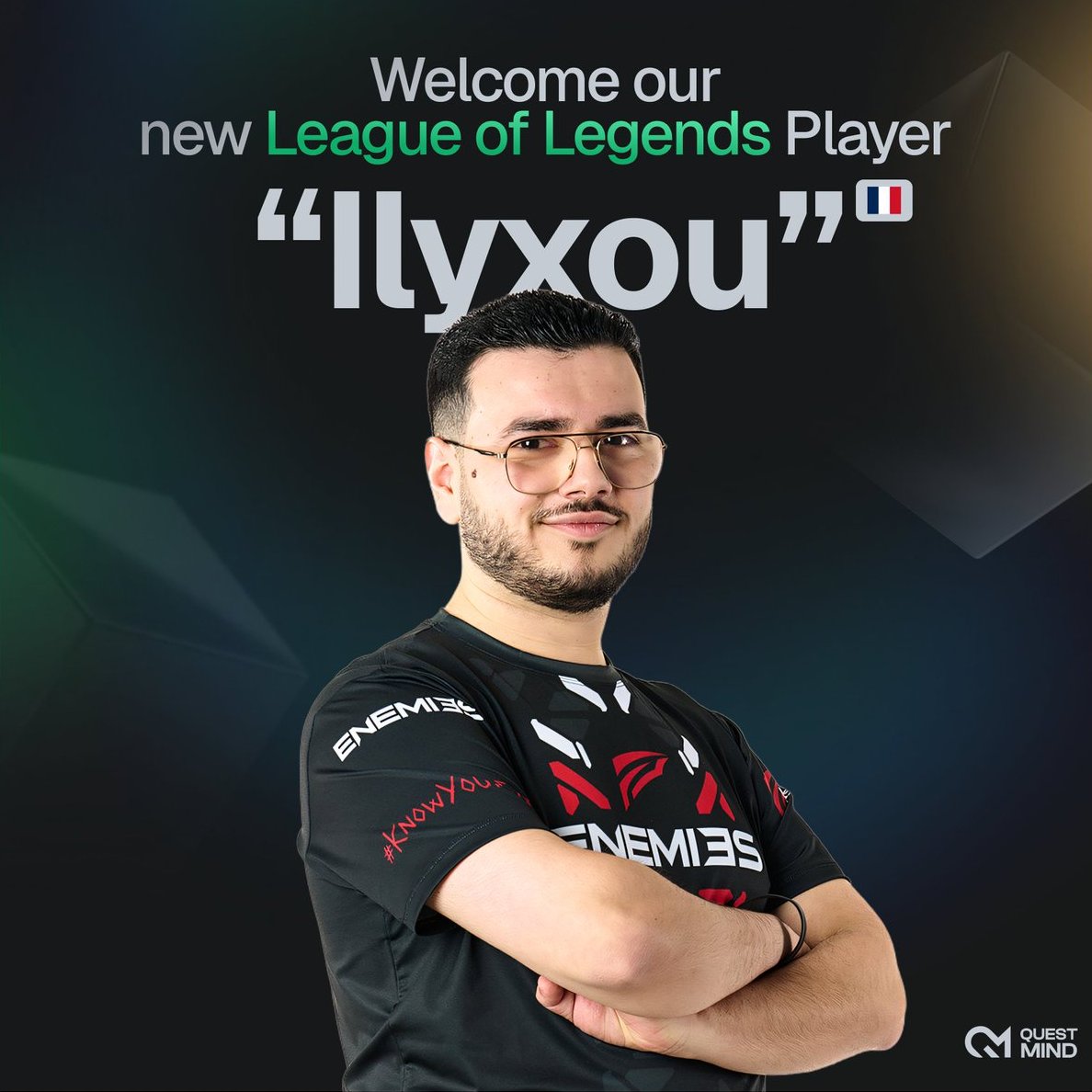 Questmind (@questmindgg) on Twitter photo A new challenger joins us from the Rift!
Let's give a warm welcome to <a href="/ILYXITOOO/">Iliane ''Ilyxou''๐ต๐ธ</a>๐
#InspiringTalent A new challenger joins us from the Rift!
Let's give a warm welcome to <a href="/ILYXITOOO/">Iliane ''Ilyxou''๐ต๐ธ</a>๐
#InspiringTalent