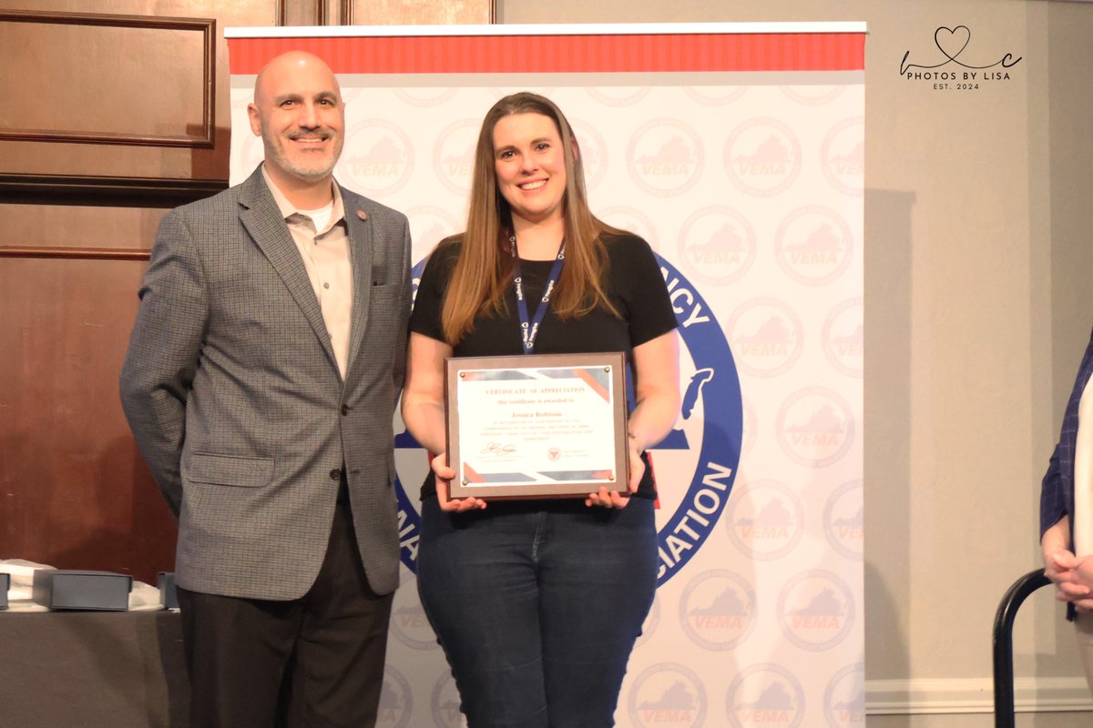 Tanya Hockett, Chair of the Awards &amp; Citations Committee, presented the VEMA Awards at #VEMS25 on Wednesday.  2024 showcased dedication, innovation &amp; resilience in emergency management. Congrats to all nominees &amp; winners! #EMGTwitter #VEMA #EmergencyManagement