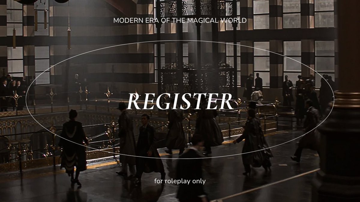 ⠀      

#𝐌𝐮𝐫𝐝𝐞𝐫𝐈𝐧𝐓𝐡𝐞𝐖𝐢𝐳𝐚𝐫𝐝𝐢𝐧𝐠𝐖𝐨𝐫𝐥𝐝

🛈 𝐑𝐞𝐠͟𝐢͟𝐬𝐭𝐞𝐫 ; กรอกข้อมูลและ reply ใต้โพสต์นี้

Name : (ไม่อนุญาตให้ใช้สกุลในจักรวาล Wizarding World) Occupation : Blood Status :  Wand : Faceclaim :  Address : (Based in New York) Background : 

⠀