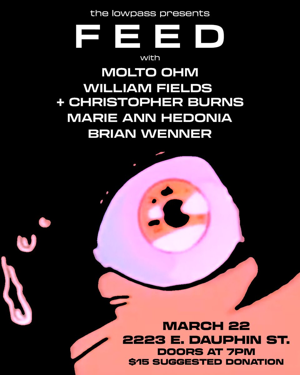 Performing a new audiovisual collaboration tonight in Philly with Christopher Burns.